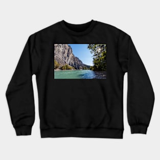 Canyon of the River Rhine Crewneck Sweatshirt